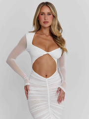 Cerina Maxi Dress White