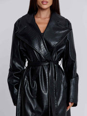 Nolita Trench Coat Black