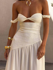 Muaii Maxi Dress Ivory