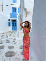 Tuial Maxi Skirt Neon Serina