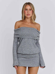Kyola Mini Dress Grey