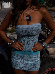 Laurel Mini Dress Blue