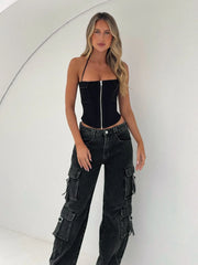 Serene Top Black