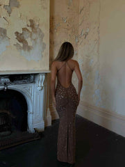 Ciaran Maxi Dress Tan