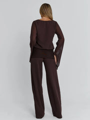 Lenna Top Chocolate