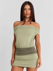 Shilou Mini Dress Sage