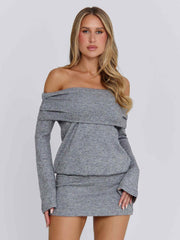 Kyola Mini Dress Grey