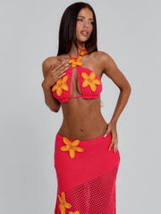 Natalie Top Coral