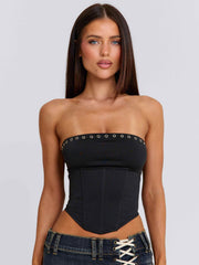Tutai Corset Top Black