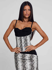 Ravelle Top Silver Snake