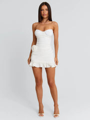 Finlay Mini Dress White