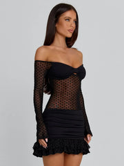 Zenya Mini Dress Black