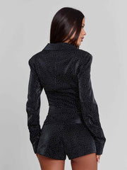 Celene Jacket Black Sparkle