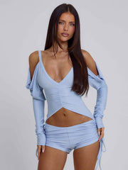Elani Playsuit Blue