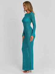 Tamera Maxi Dress Teal