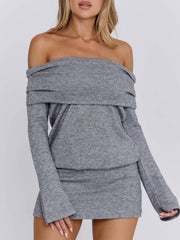 Kyola Mini Dress Grey