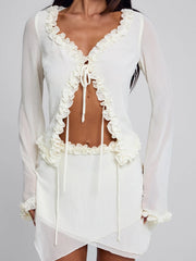 Mae Top Ivory