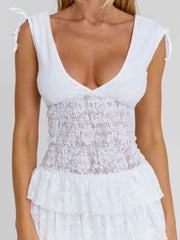 Camileia Mini Dress White