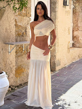 SKYLA MAXI SKIRT CREAM