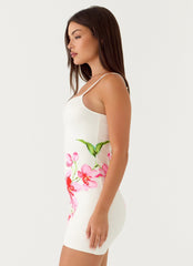 Zabrina Mini Dress White