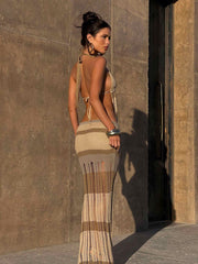 Natasha Maxi Skirt Neutral