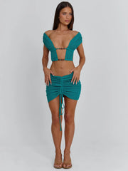 Alia Top Teal