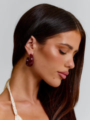 Neve Earrings Red