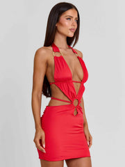 Trina Mini Dress Red