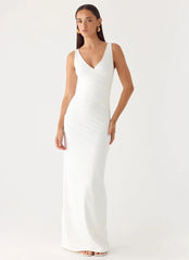 Nerine Maxi Dress - White