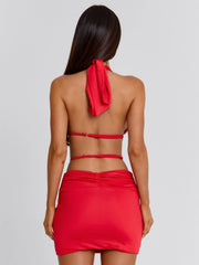 Trina Mini Dress Red
