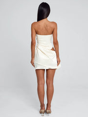Malolo Mini Dress Ivory