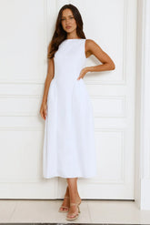 Style Spectacular Midi Dress White