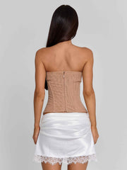 Cayana Mini Skirt White