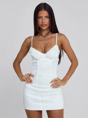 Jessari Mini Dress White
