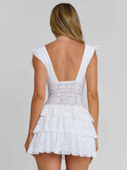 Camileia Mini Dress White