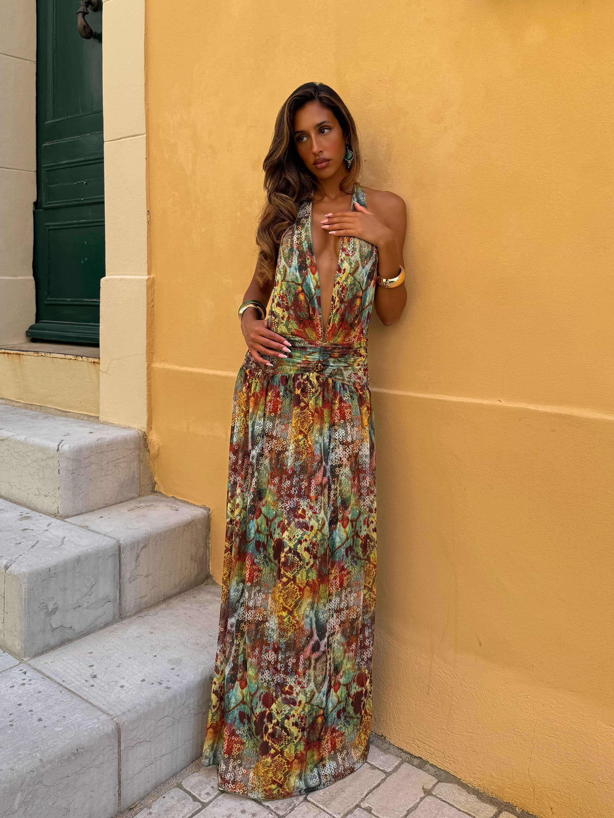 Mirari Maxi Dress Viper