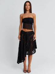 Ximena Top Black