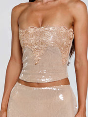 Saela Top Beige