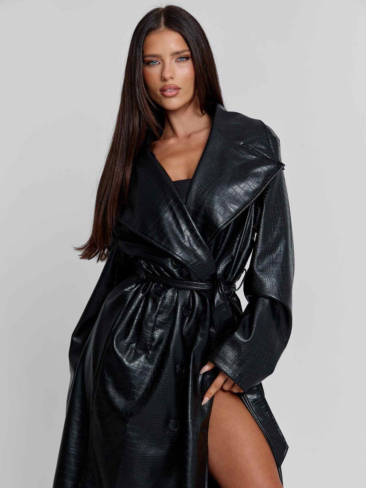 Nolita Trench Coat Black