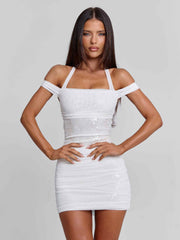 Monika Mini Dress White