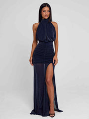 Marari Maxi Dress Navy