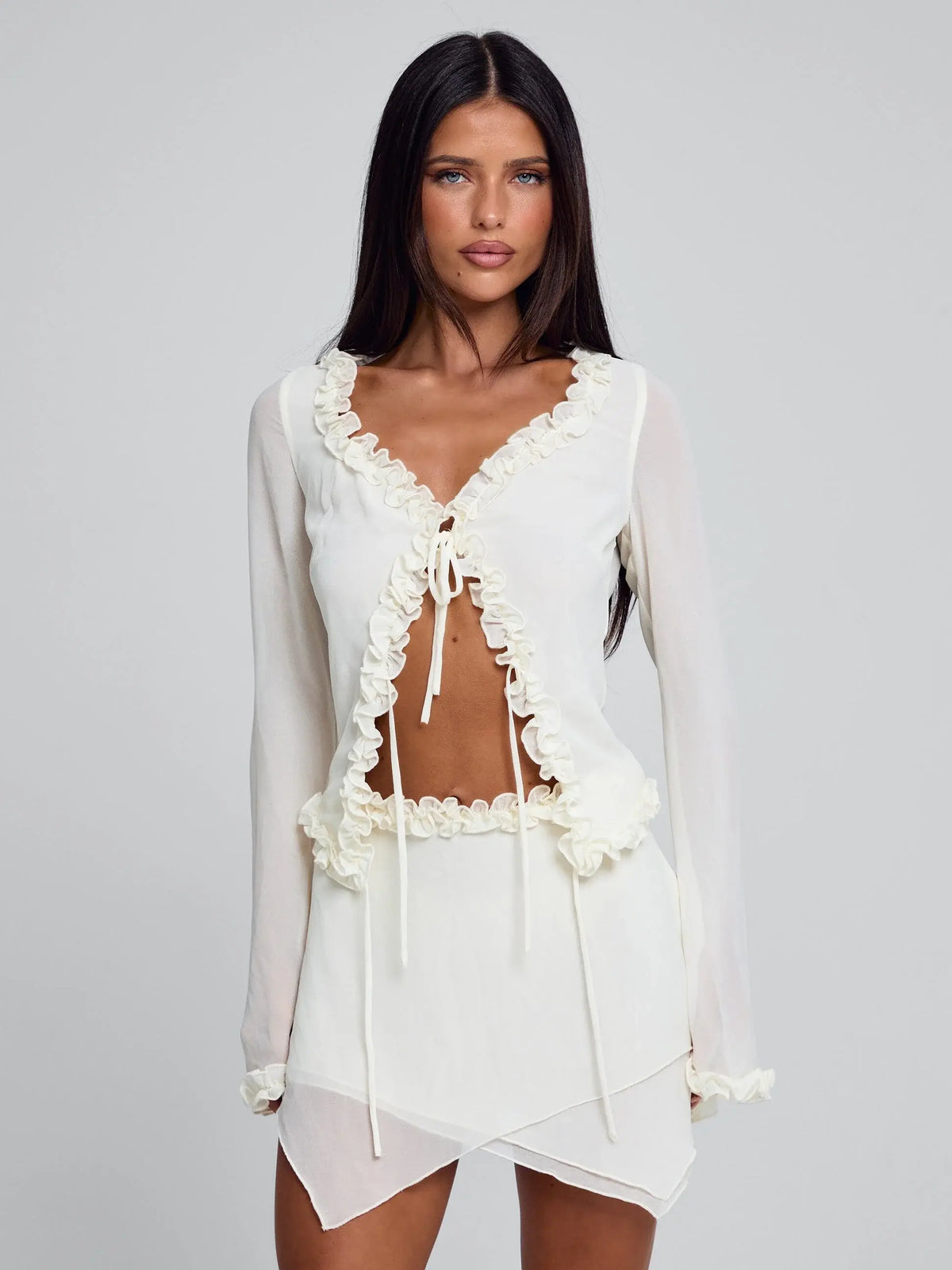 Mae Top Ivory