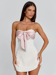 Loveta Mini Dress Ivory