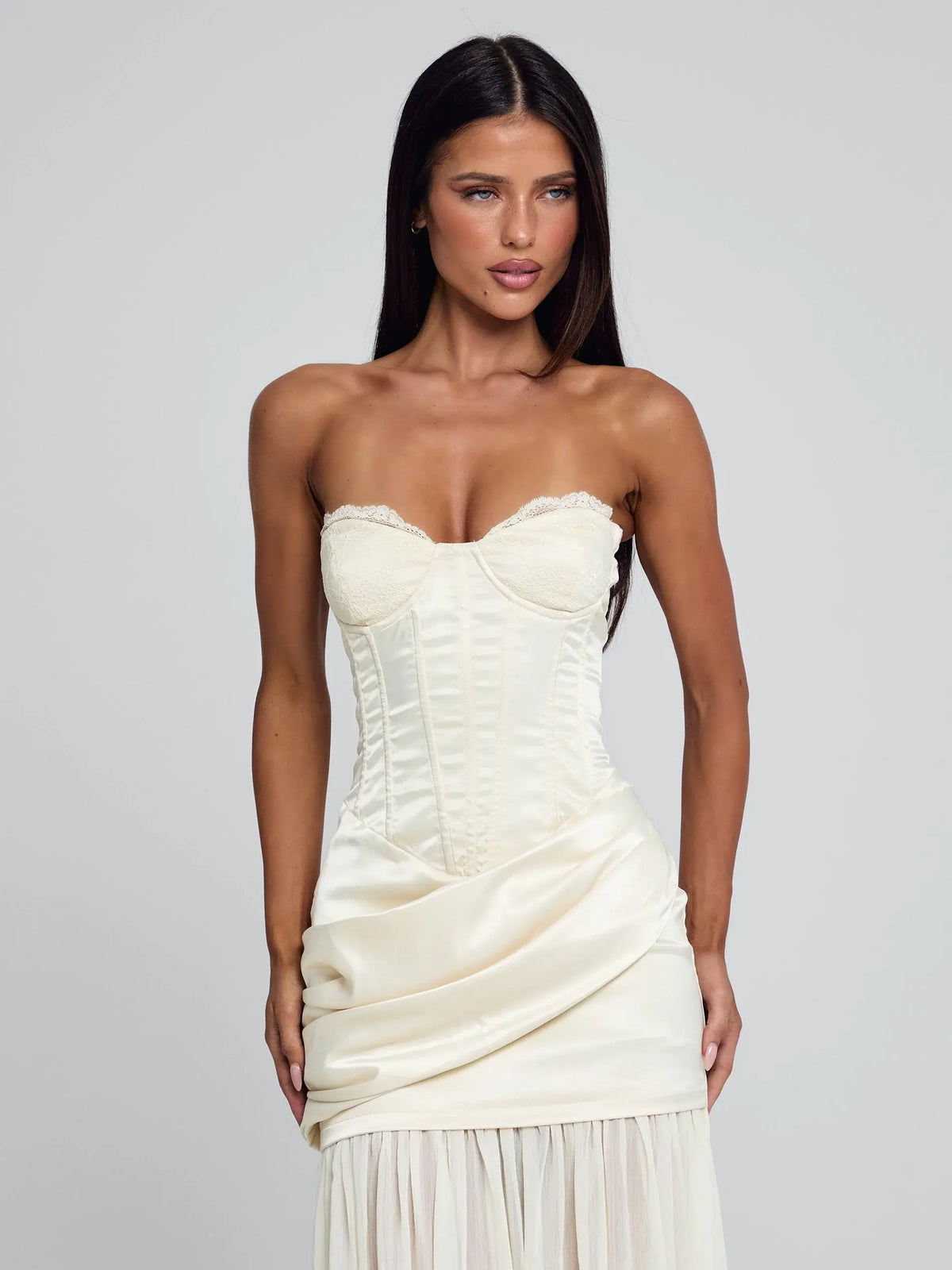 Rowna Maxi Dress Ivory