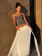 Sade Corset Top Steel