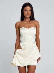 Malolo Mini Dress Ivory