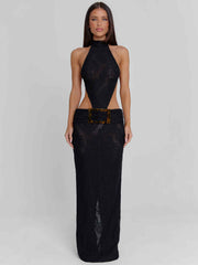 Albinae Maxi Dress Black