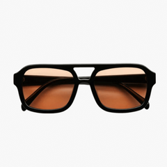 Retro Aviator Oval Sunglasses