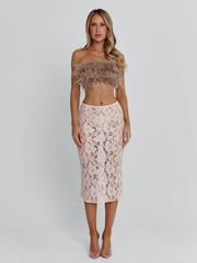 Terisa Taupe Top