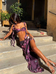 Millea Top Royal Orchid